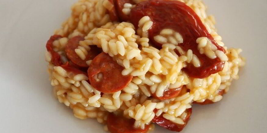 Рецепт ризотто с вялеными помидорами