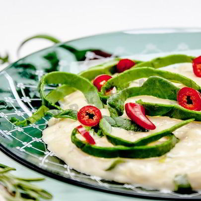 Ризотто с зеленью и сыром