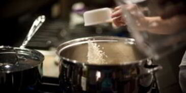 ризотто со шпинатом