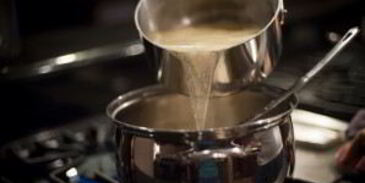 ризотто со шпинатом