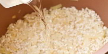 ризотто со сливками