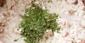 ризотто со сливками