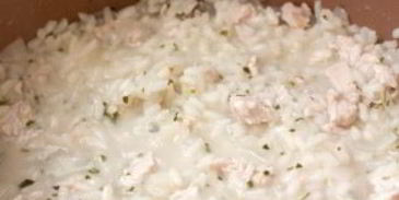 ризотто со сливками