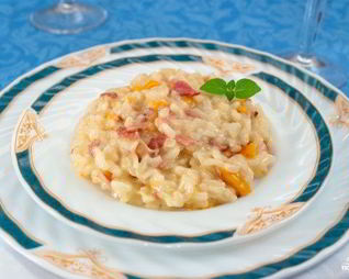 Ризотто со свининой