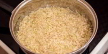 ризотто со свининой