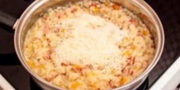 ризотто со свининой