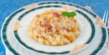 ризотто со свининой