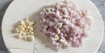 томатное ризотто с морепродуктами