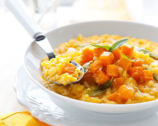 Тыквенное ризотто