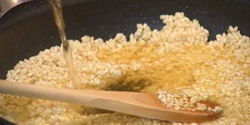 зеленое ризотто