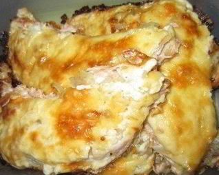 Филе форели под майонезом в духовке