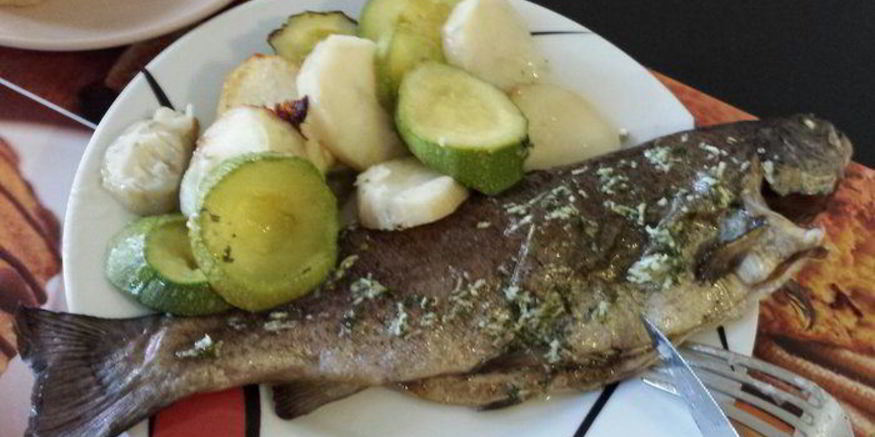 Рецепт форели по-балкански