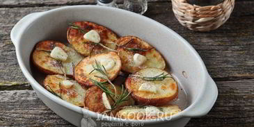 форель с картошкой в духовке