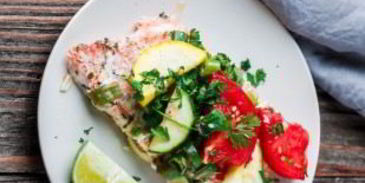 горбуша в духовке