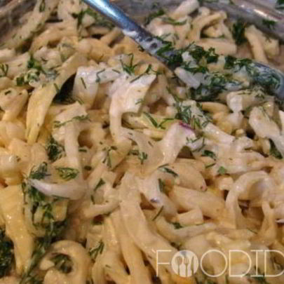 Кальмары со сметаной