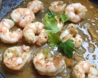 Креветки в сладком соусе