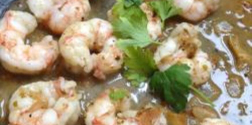 Рецепт креветок в сладком соусе