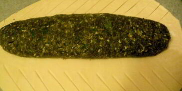 лосось, запеченный в тесте