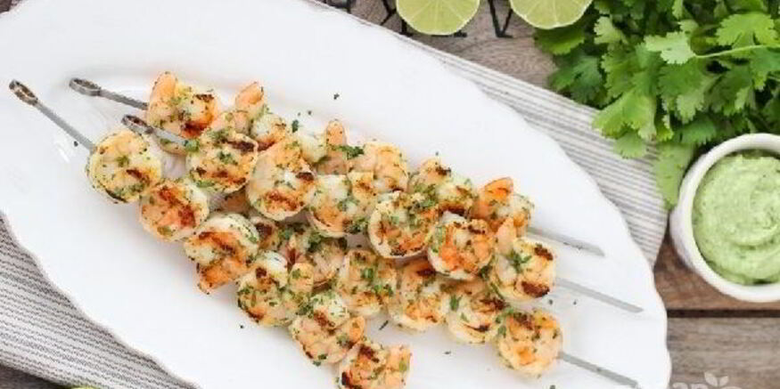 Рецепт морепродуктов на гриле