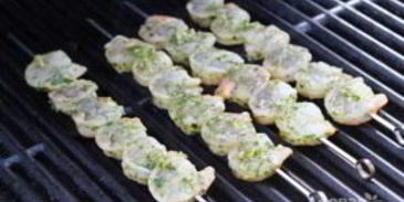 морепродукты на гриле