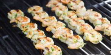 морепродукты на гриле