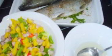 речная форель в духовке