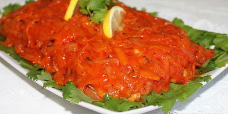 Рецепт рыбы под маринадом