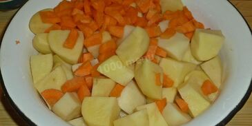 рыба с картошкой в мультиварке