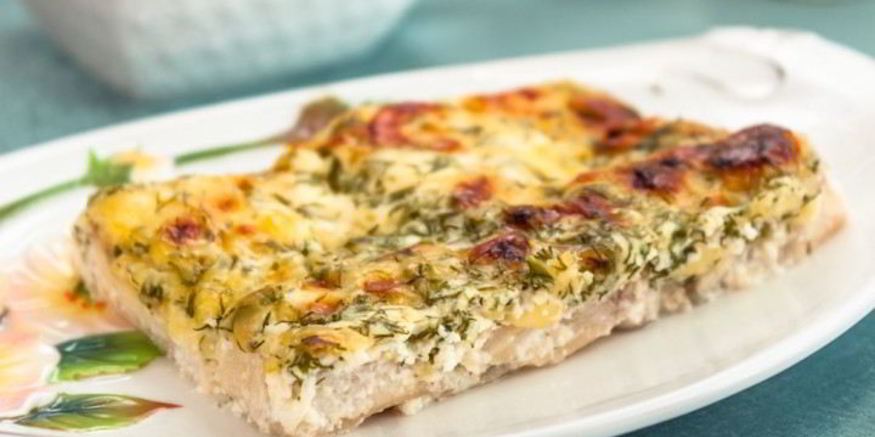 Рецепт рыбы в сырно-сливочном соусе