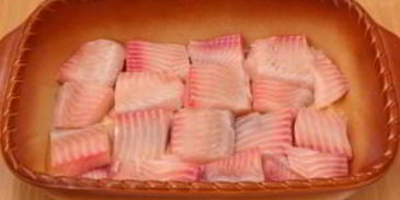 рыба в сырно-сливочном соусе