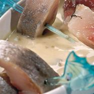 Рецепт Сельди с соусом из картофеля