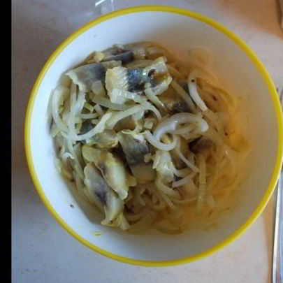 Селедка в растительном масле