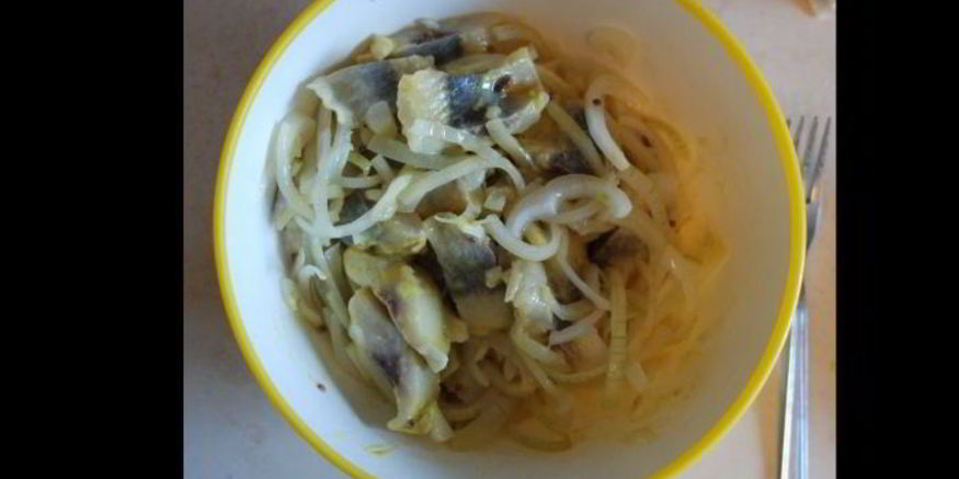 Рецепт селедки в растительном масле