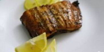 семга на гриле