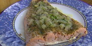 семга в пряной приправе