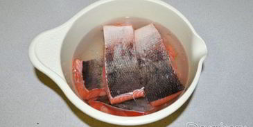 сочное жареное филе кеты