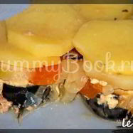 Рецепт Тушеной рыбы с овощами