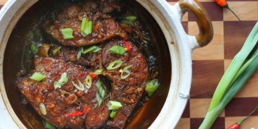 Рецепт тушеной зубатки