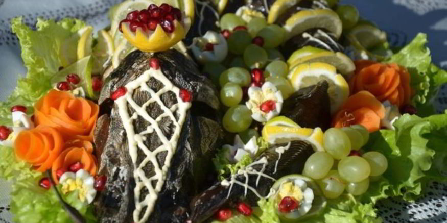 Рецепт запеченного осетра