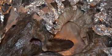 запеченный осетр