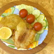 Рецепт Жареной рыбы в кляре на закваске