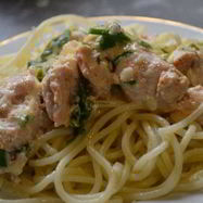 Рецепт Жареной семги под сливочным соусом