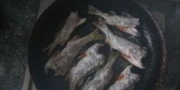 жареный окунь