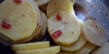 картофельные шашлычки