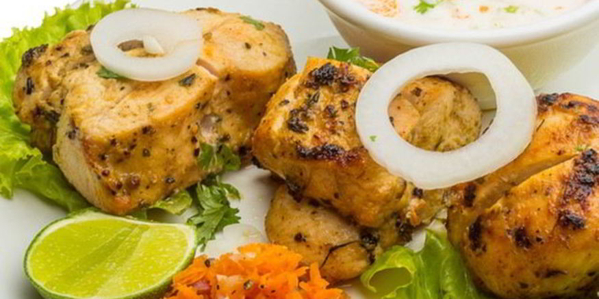 Рецепт куриного шашлыка с карри