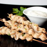 Рецепт Куриных шашлычков на шпажках