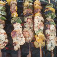 Рецепт Куриных шашлычков в соусе барбекю