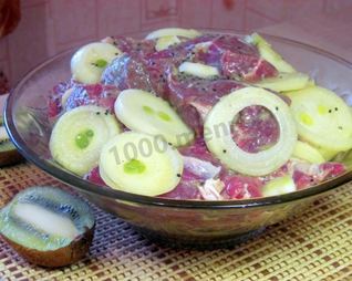 Маринад из киви для шашлыка