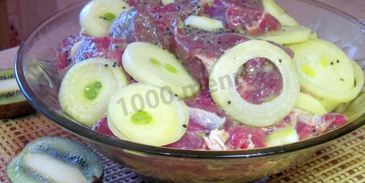 маринад из киви для шашлыка