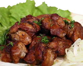 Нежный свиной шашлык в мультиварке